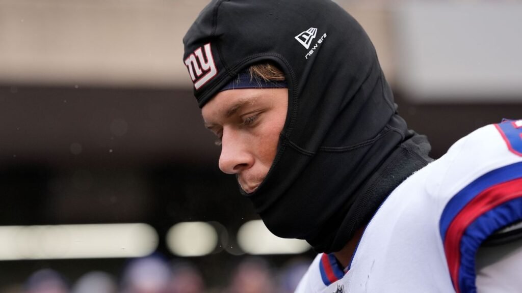 Giants QB Dart still in protocol, out vs. Lions