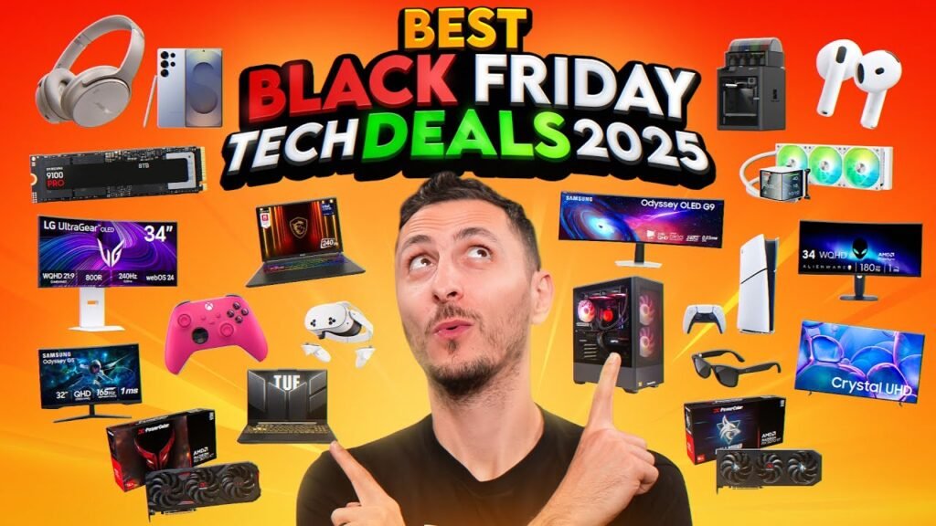 The Best Black Friday Tech Deals 2025! The Best Black Friday Tech Deals 2025!