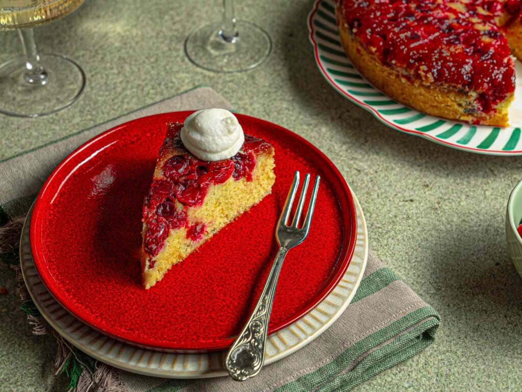 Cranberry Upside-Down Cake