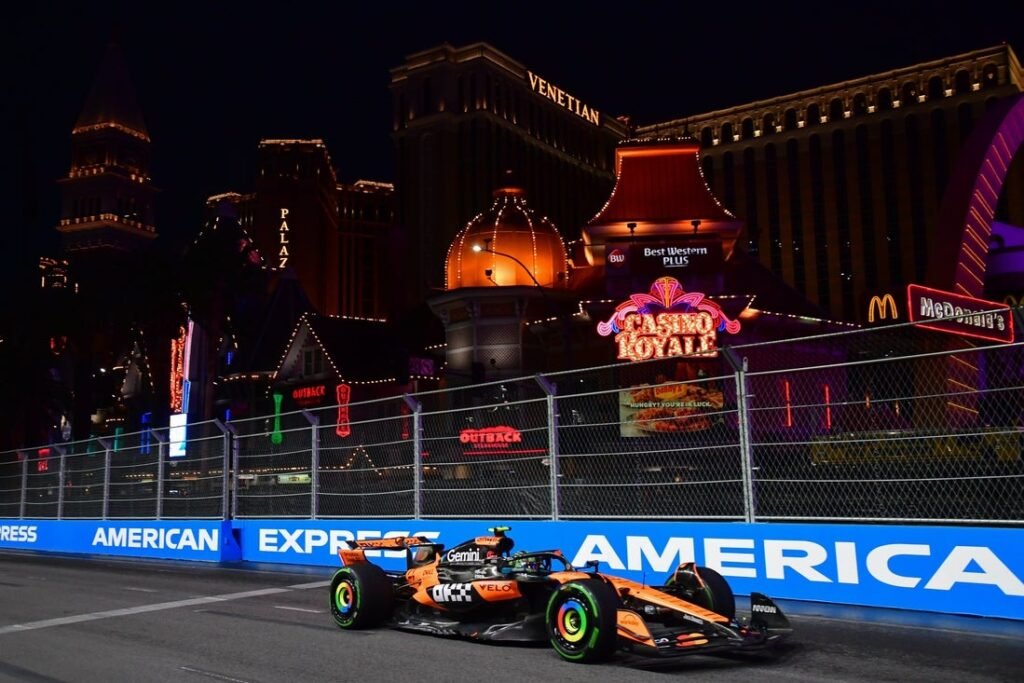 Lando Norris, eyeing F1 championship, earns Las Vegas pole
