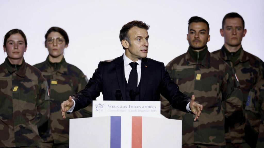 French President Emmanuel Macron is expected to propose the introduction of a new, voluntary military service.