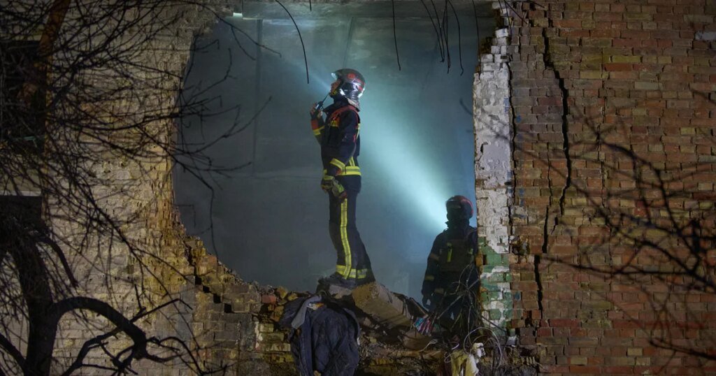 Russian attacks kill 3 in Kyiv as Ukrainian delegation travels to U.S.