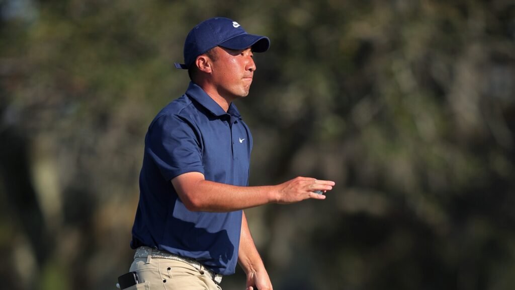 Doug Ghim narrowly misses 59, co-leads at RSM in bid to keep PGA Tour card Doug Ghim narrowly misses 59, co-leads at RSM in bid to keep PGA Tour card
