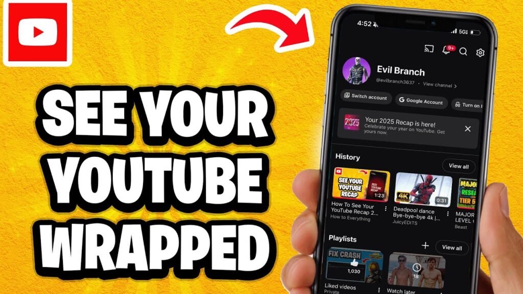 How To See Your YouTube Wrapped 2025 NOW | YouTube Recap Tutorial