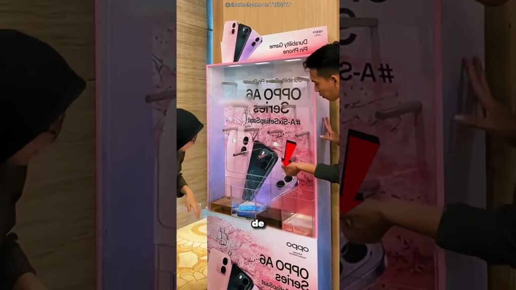 Pruebas De Durabilidad De Teléfonos En Ferias 😮