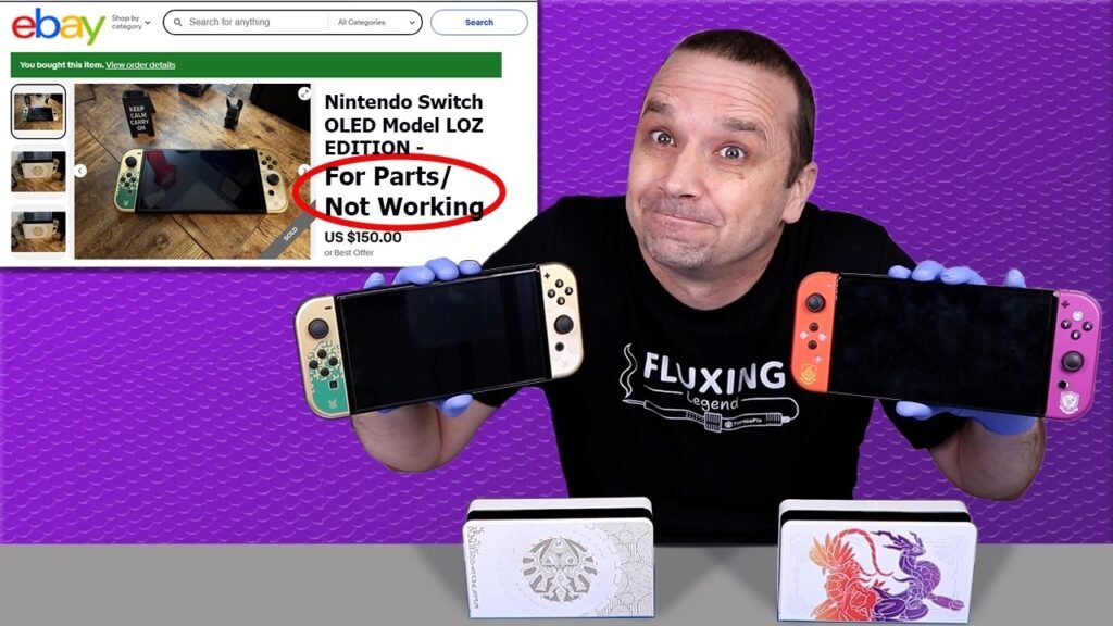 I Paid $300 for Two Rare Broken Nintendo Switch's - Can I Fix Them?