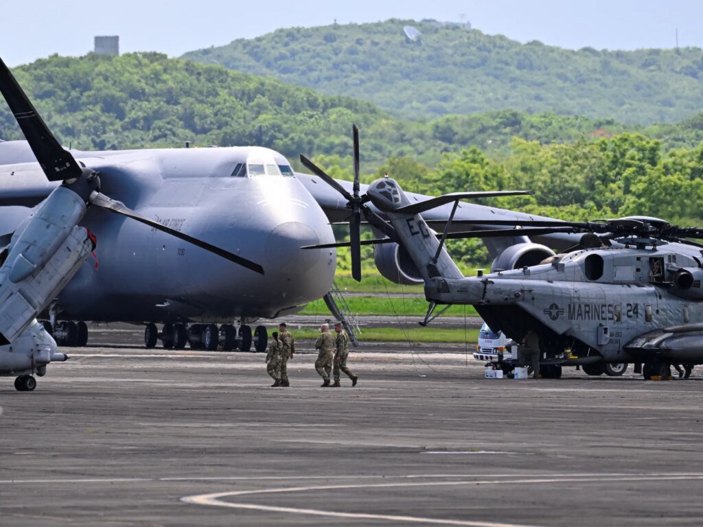 Trump claims attack on a dock in Venezuela; US strikes kill two in Pacific