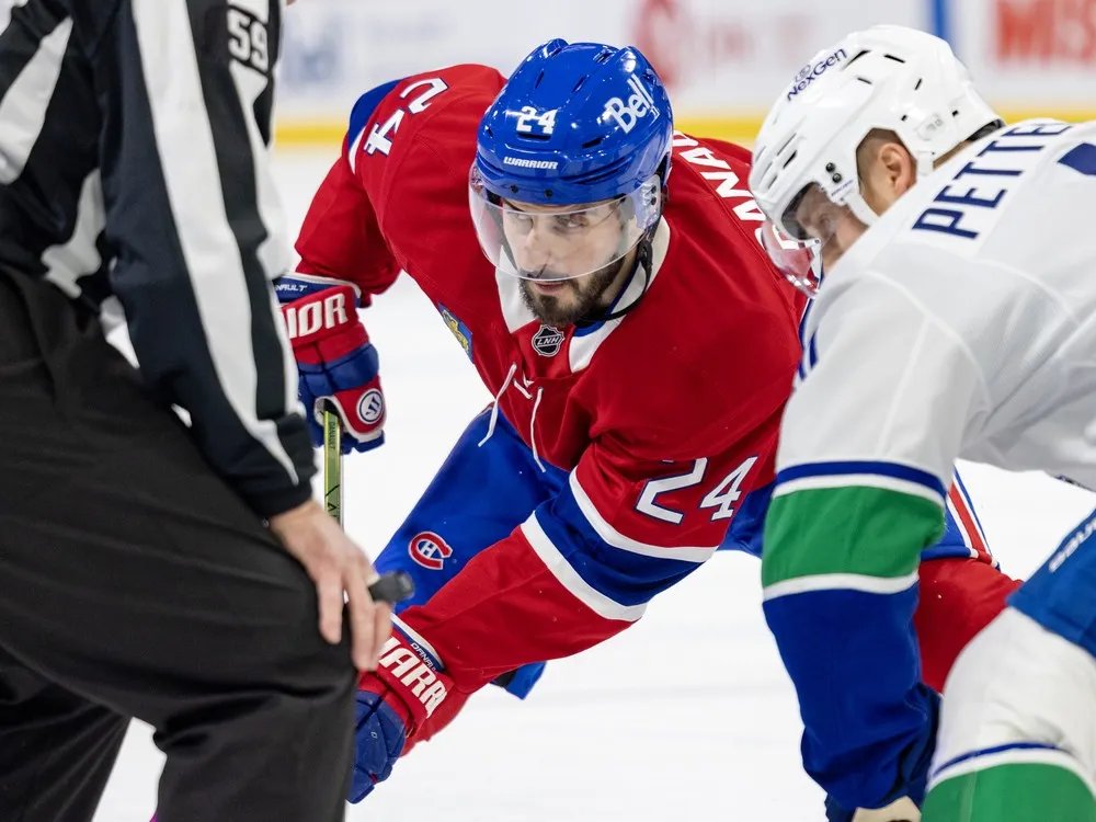 Cowan: Canadiens' Phillip Danault hasn't lost his touch in faceoff circle Share via email