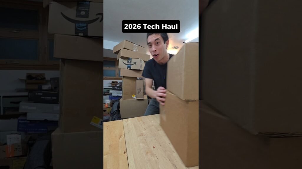 first tech haul of 2026 first tech haul of 2026