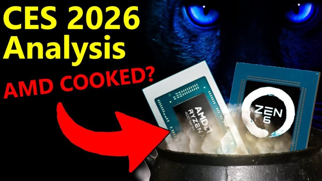 Did Intel Just Cook AMD at CES 2026? (Zen 6, 9850X3D, Panther Lake Analysis)
