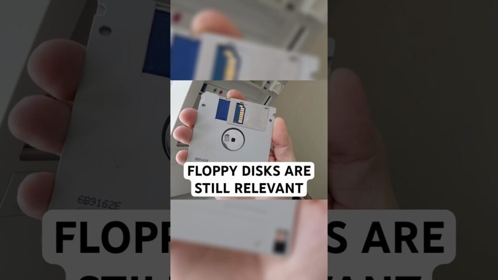 Floppy disks are STILL relevant