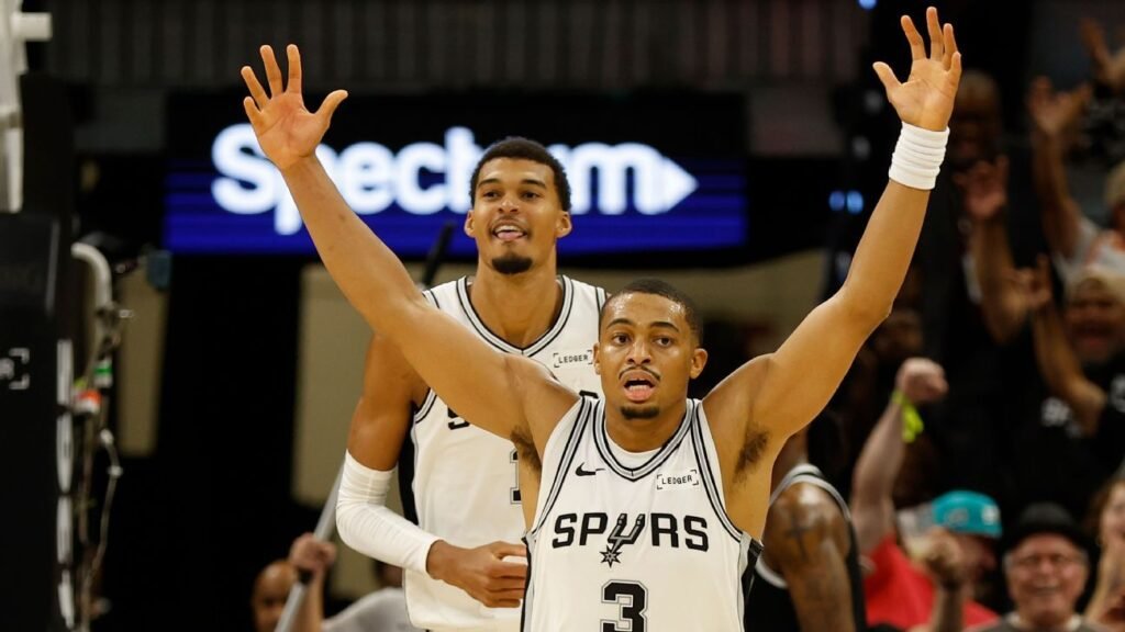 Spurs go for the clippers: Wembanyama, Keldon Johnson debut shaved heads