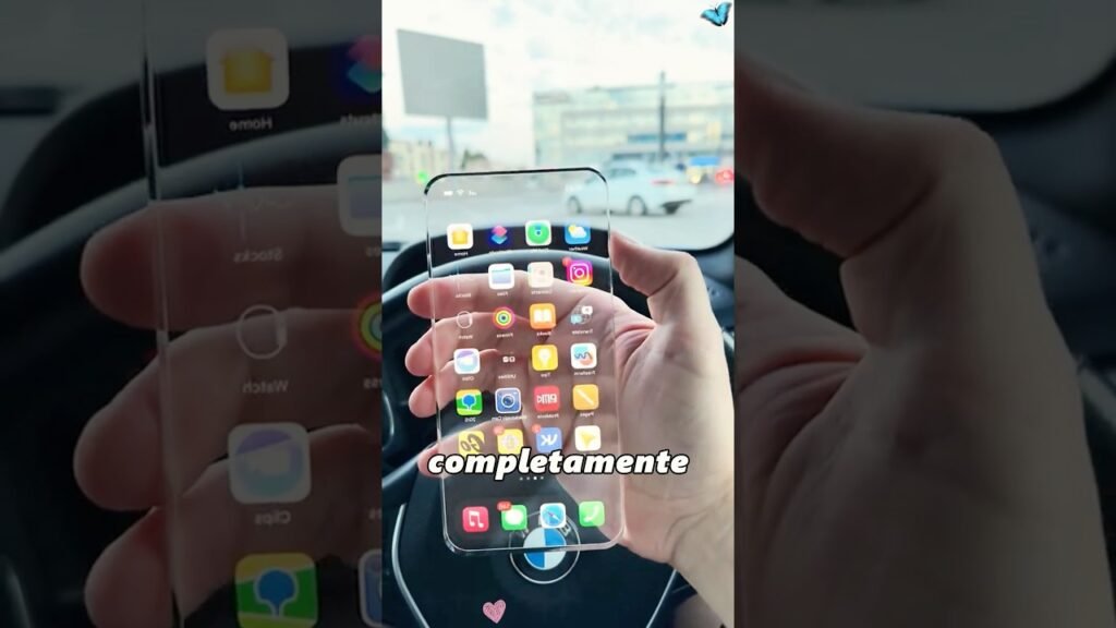 Are transparent phones the technology of the future?#didyouknow #knowledge #fyp #amazing