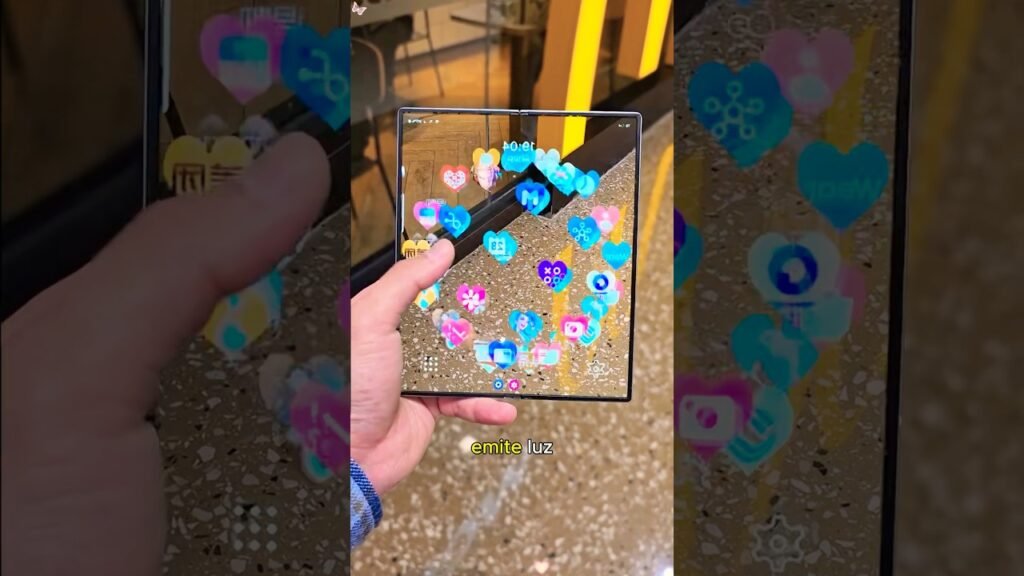 Are transparent phones the technology of the future?#asmr #didyouknow #youtube #us #fyp