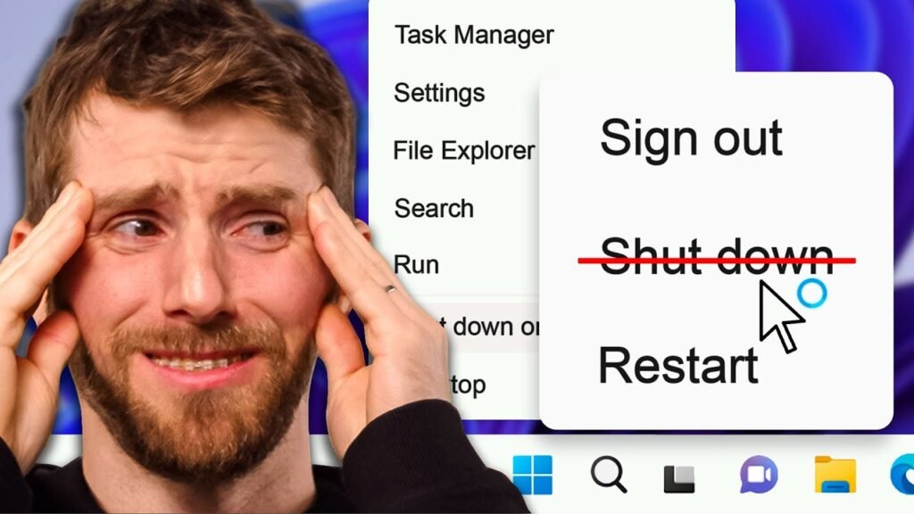 Why Won't Windows Shut Down??