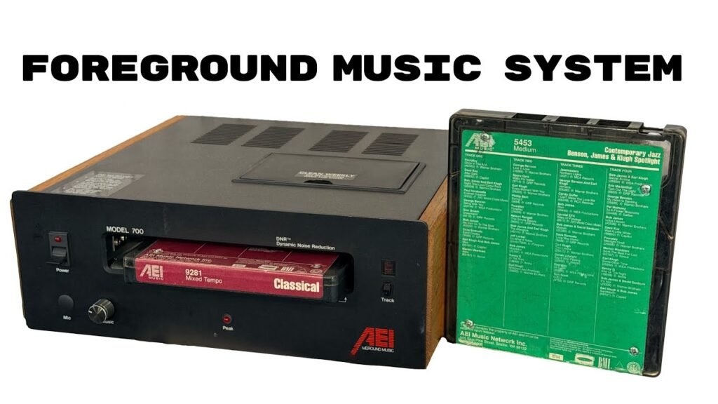 The AEI Foreground Music Machine