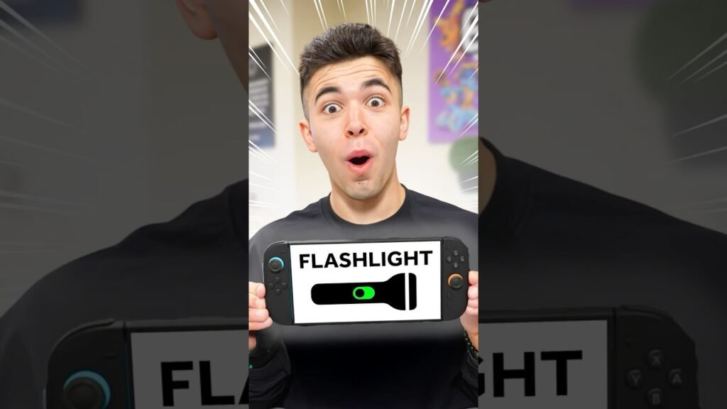 Nintendo Switch 2 Flashlight!
