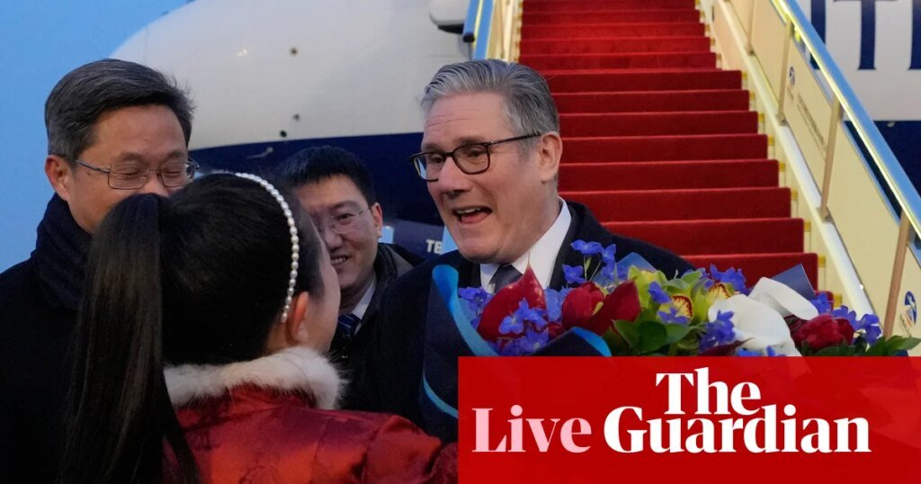 David Lammy to take PMQs as Starmer arrives in Beijing – UK politics live