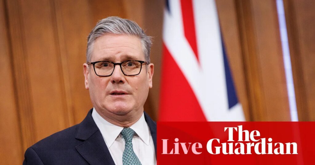 Minister defends UK’s decision not to hit back at Trump tariffs threat, saying ‘aim is to de-escalate’ – UK politics live