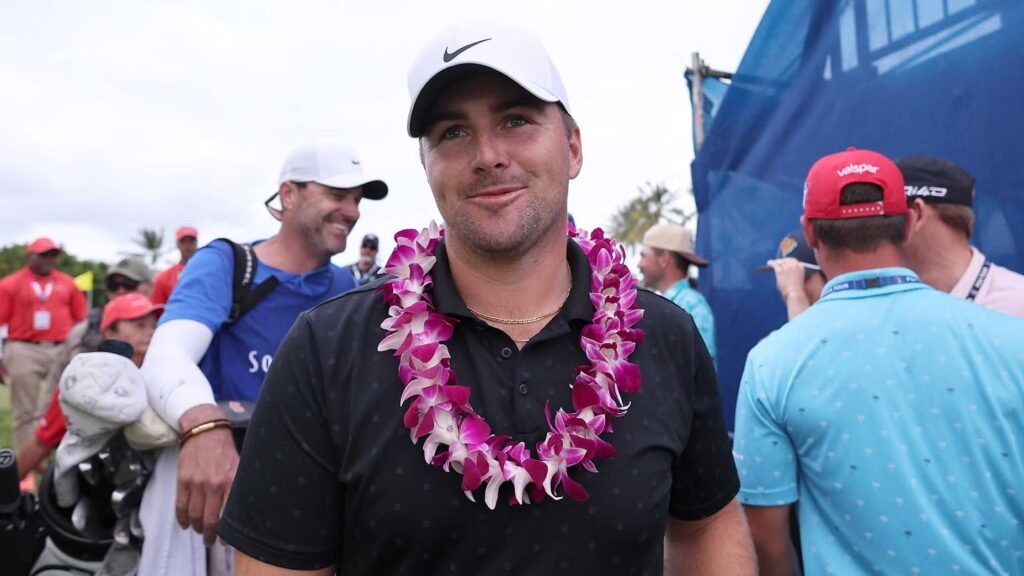 Everything about Chris Gotterup is a sign of the times in pro golf