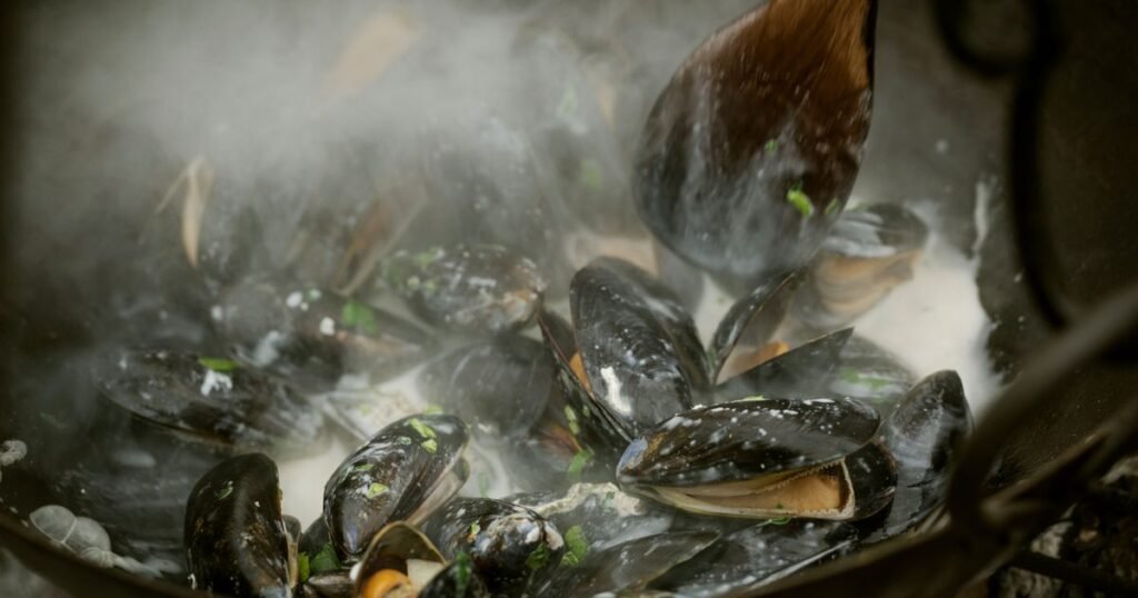 How to cook mussels