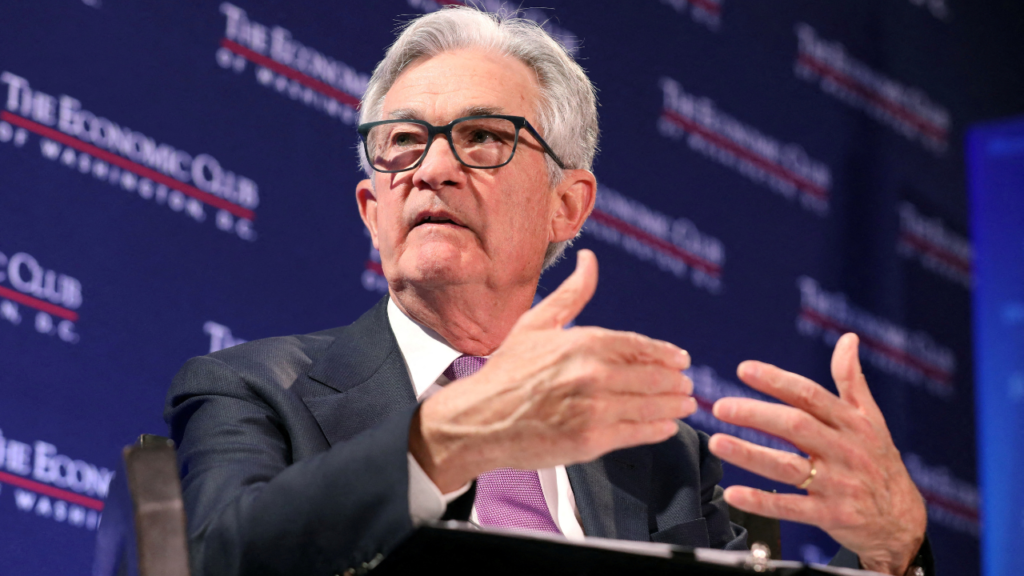 Jerome Powell offers advice for next Fed chair, addresses his future at central bank