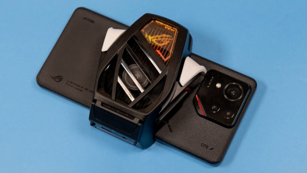 Rog Phone 9 Pro with cooler