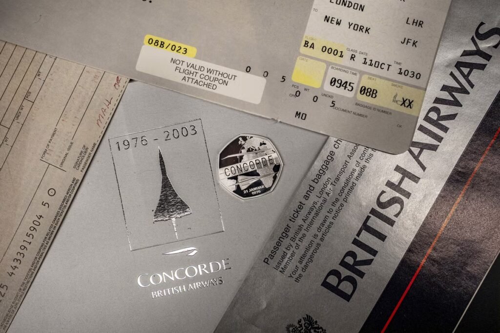 Royal Mint unveils new 50p coin to mark 50th anniversary of first Concorde flight