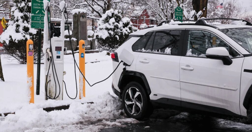 What to know about EVs as the winter storm brings bone-chilling temps