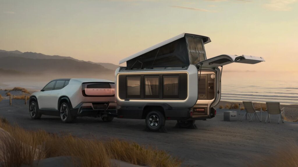 Honda's solar-powered trailer is a perfect match for EV owners who love camping