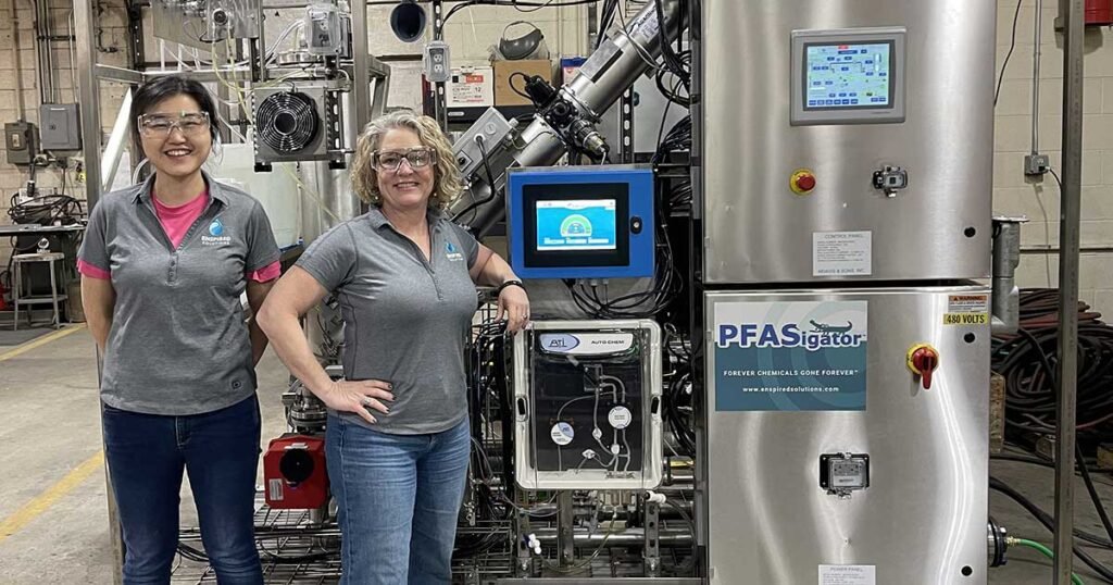 Water treatment technology aims to destroy PFAS on-site