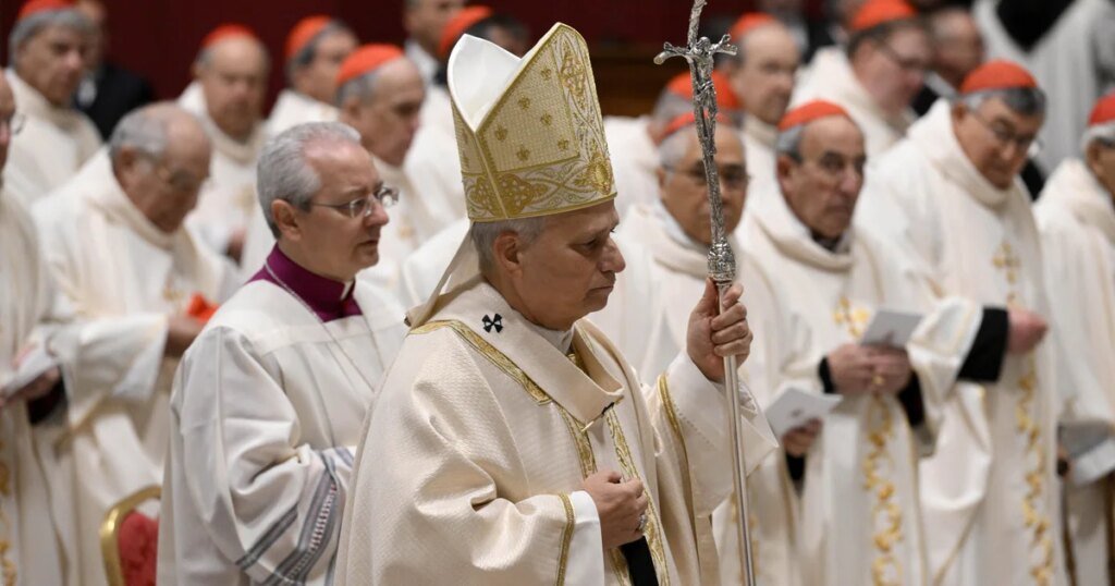Pope Leo asks cardinals to help him "point the way for our path ahead"