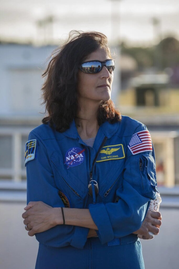 NASA astronaut Suni Williams at Cape Canaveral Air Force Station