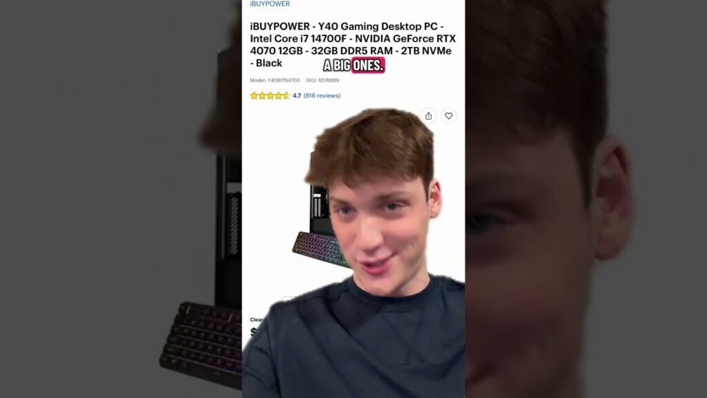 Crazy PC for $300??? #gamingpc #pcs #prebuiltpc #greenscreen