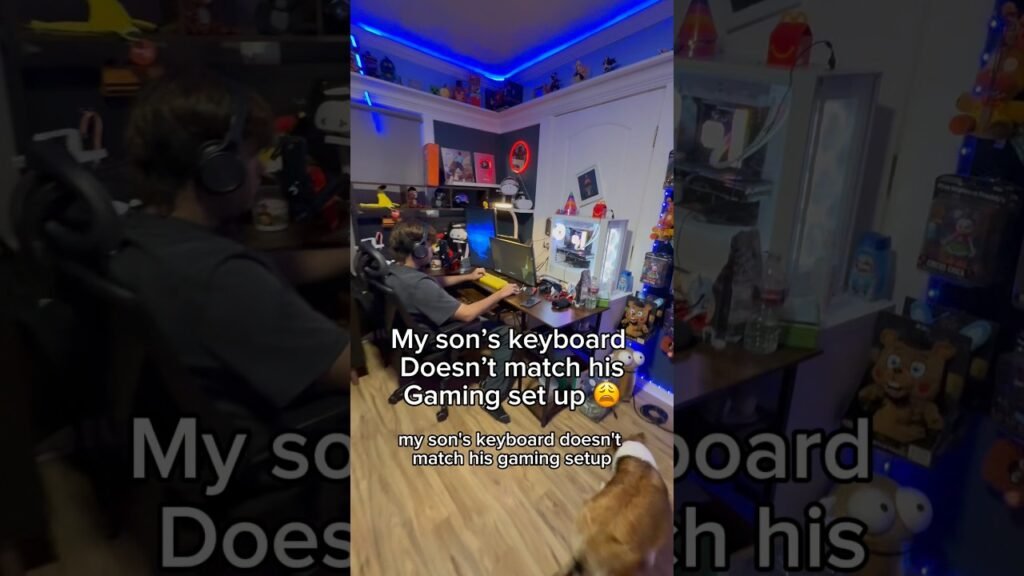 I guess the yellow keyboard can stay 😭🐤⌨️