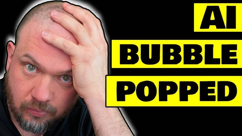 AI bubble JUST popped...