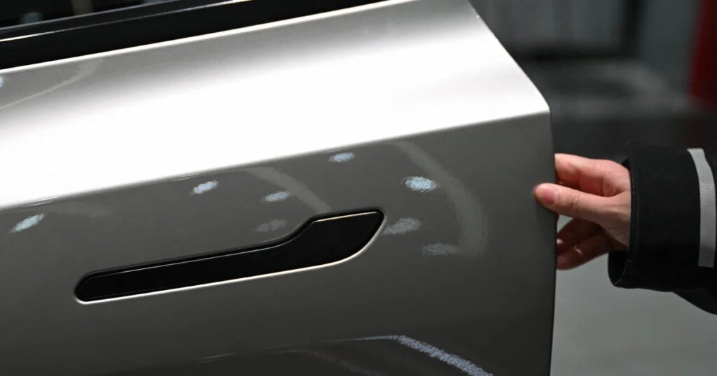 China banning hidden car door handles starting in 2027 due to safety concerns