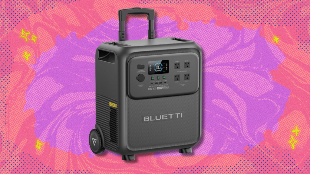 Best power station deal: Get $600 off the Bluetti Elite 400 portable power station