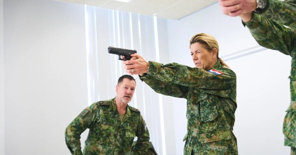 Dutch queen joins army as a reservist citing national security concerns